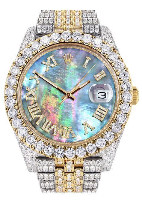 Rolex diamond set watch